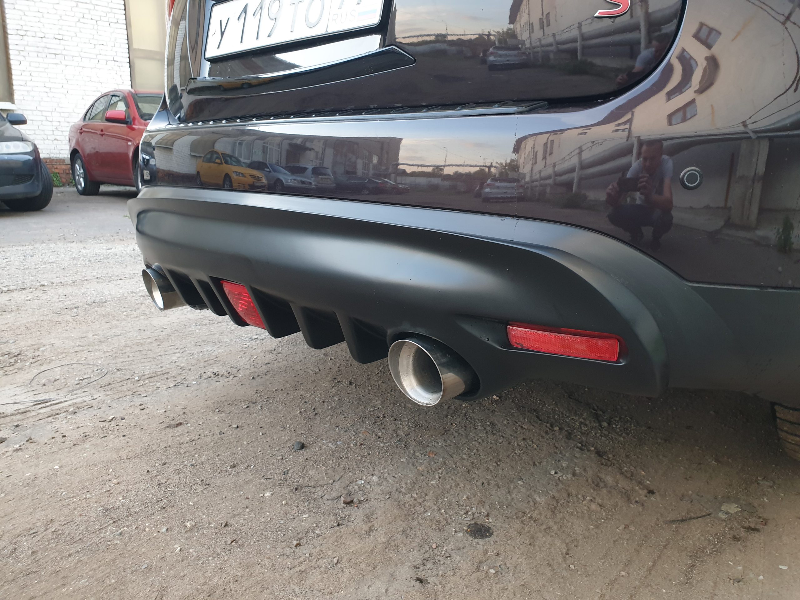 Фото 39 — Диффузор заднего бампера