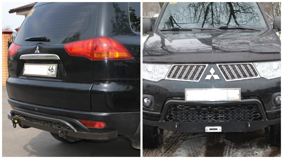 Фото 1 — Защита бампера