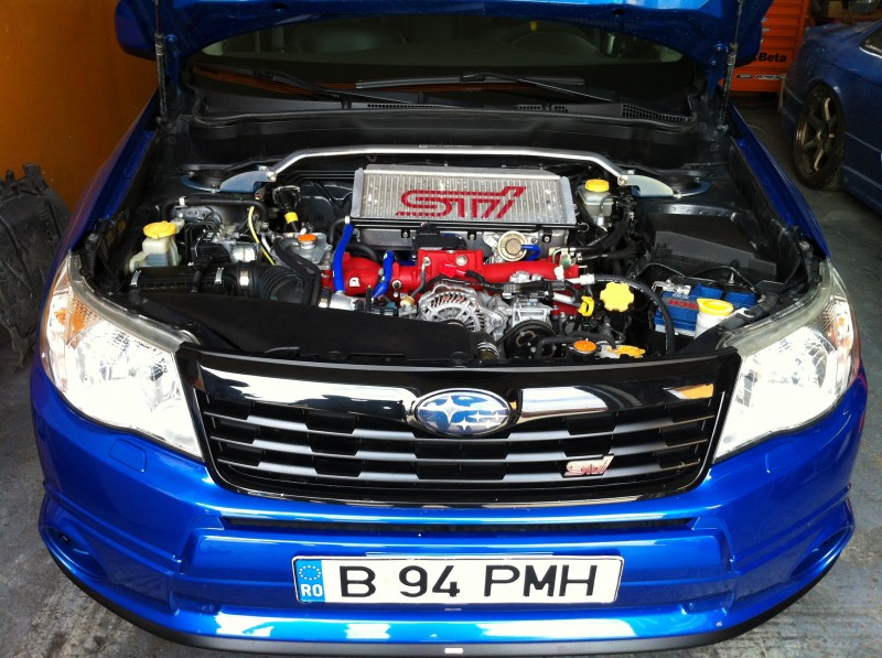 Фото 53 — Subaru Forester STI: доработки двигателя и установка спортивной подвески