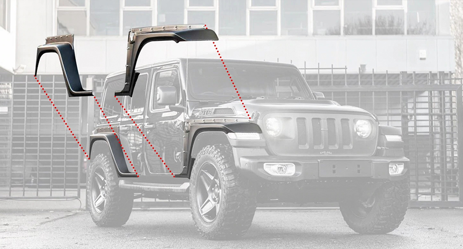 Фото 5 — Топ-5 доработок для Jeep Wrangler: от установки лебедки до замены бампера